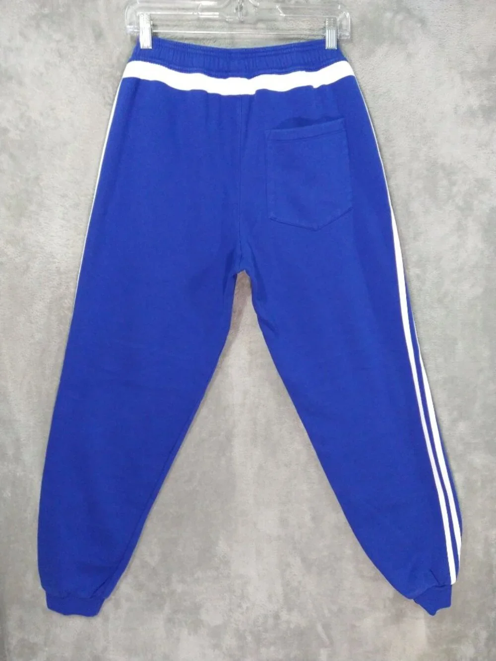 Adidas Sweatpants Mens Small Blue Chelsea Football Club Three Stripe Joggers